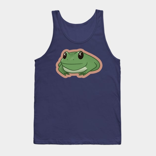 Fat Frog Tank Top by Unbrokeann